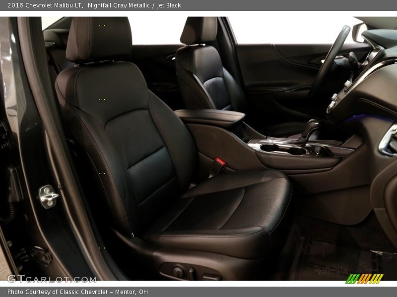 Nightfall Gray Metallic / Jet Black 2016 Chevrolet Malibu LT