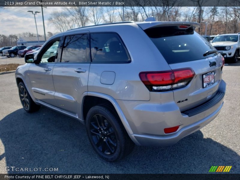 Billet Silver Metallic / Black 2019 Jeep Grand Cherokee Altitude 4x4