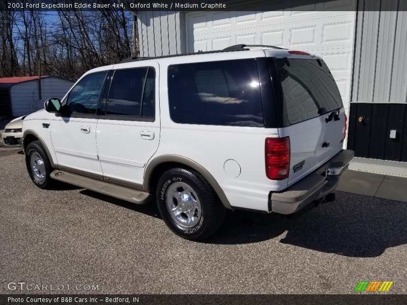 Oxford White / Medium Graphite 2001 Ford Expedition Eddie Bauer 4x4