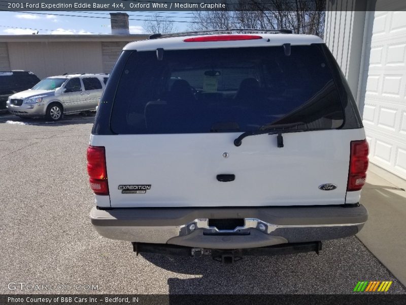 Oxford White / Medium Graphite 2001 Ford Expedition Eddie Bauer 4x4