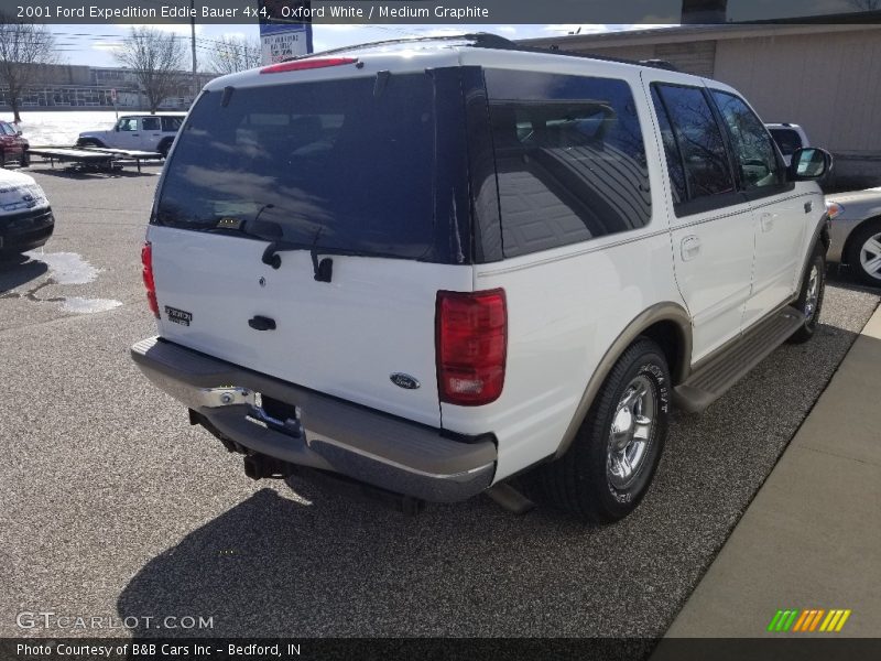 Oxford White / Medium Graphite 2001 Ford Expedition Eddie Bauer 4x4