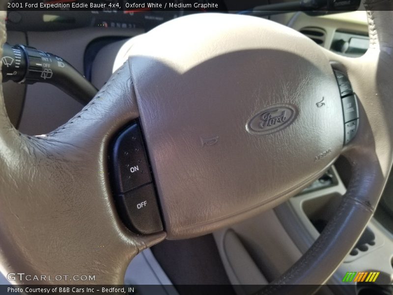 Oxford White / Medium Graphite 2001 Ford Expedition Eddie Bauer 4x4
