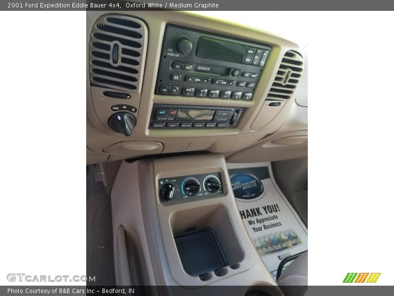 Oxford White / Medium Graphite 2001 Ford Expedition Eddie Bauer 4x4