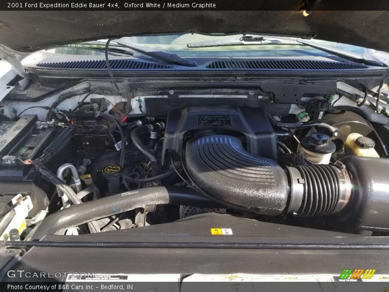 Oxford White / Medium Graphite 2001 Ford Expedition Eddie Bauer 4x4