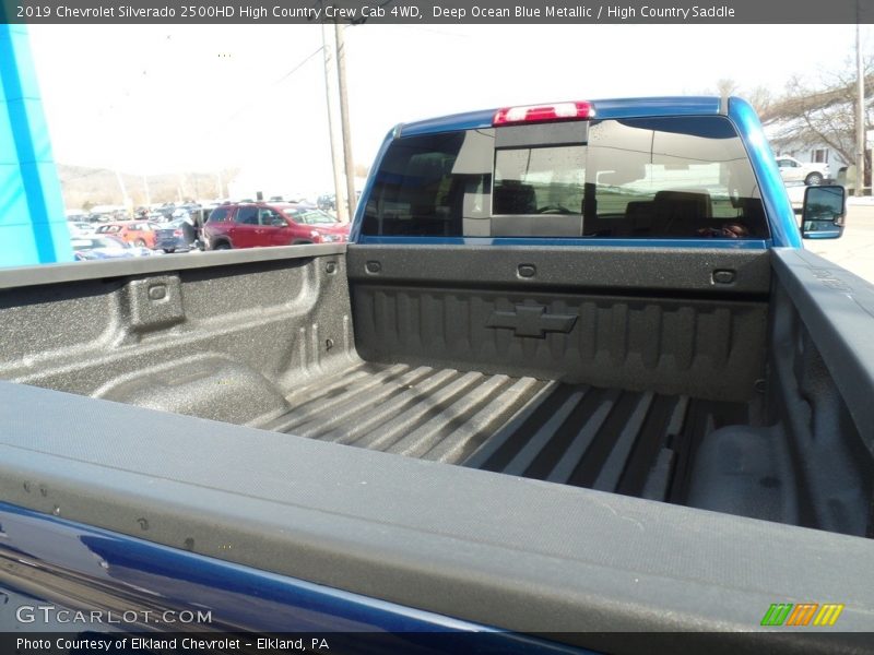 Deep Ocean Blue Metallic / High Country Saddle 2019 Chevrolet Silverado 2500HD High Country Crew Cab 4WD