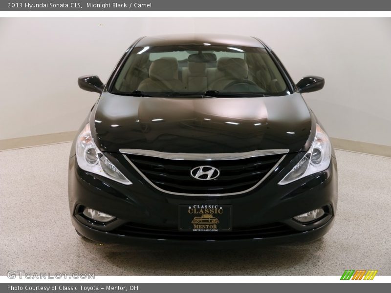 Midnight Black / Camel 2013 Hyundai Sonata GLS