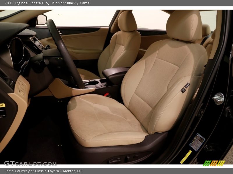 Midnight Black / Camel 2013 Hyundai Sonata GLS