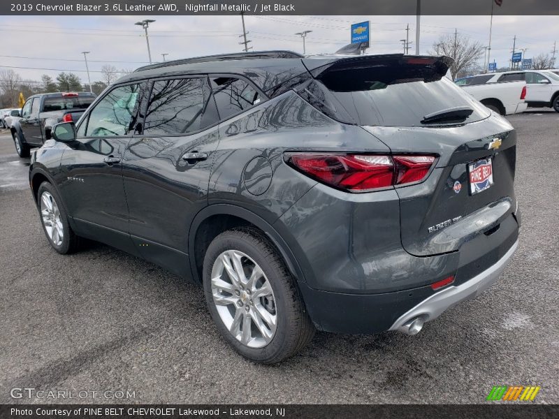 Nightfall Metallic / Jet Black 2019 Chevrolet Blazer 3.6L Leather AWD