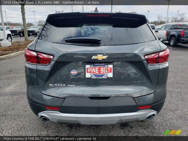 Nightfall Metallic / Jet Black 2019 Chevrolet Blazer 3.6L Leather AWD