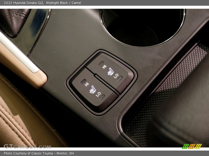 Midnight Black / Camel 2013 Hyundai Sonata GLS