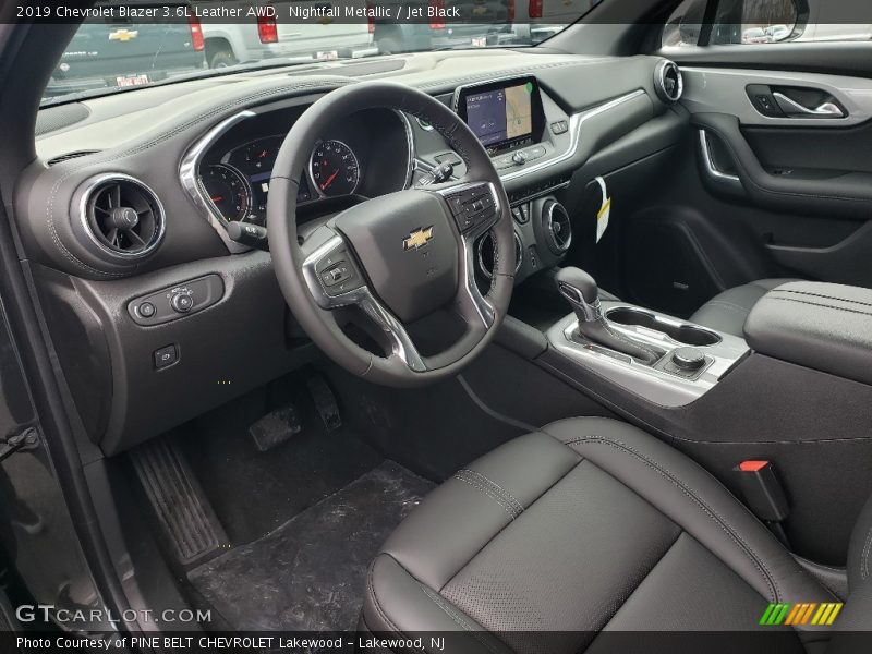 Nightfall Metallic / Jet Black 2019 Chevrolet Blazer 3.6L Leather AWD