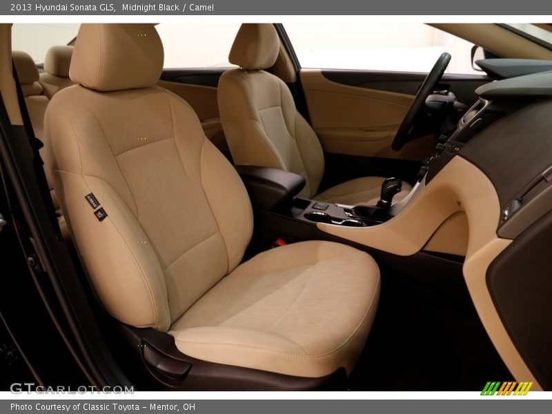 Midnight Black / Camel 2013 Hyundai Sonata GLS