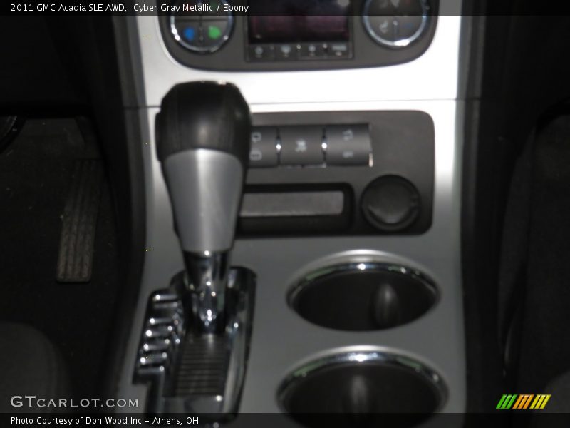 Cyber Gray Metallic / Ebony 2011 GMC Acadia SLE AWD