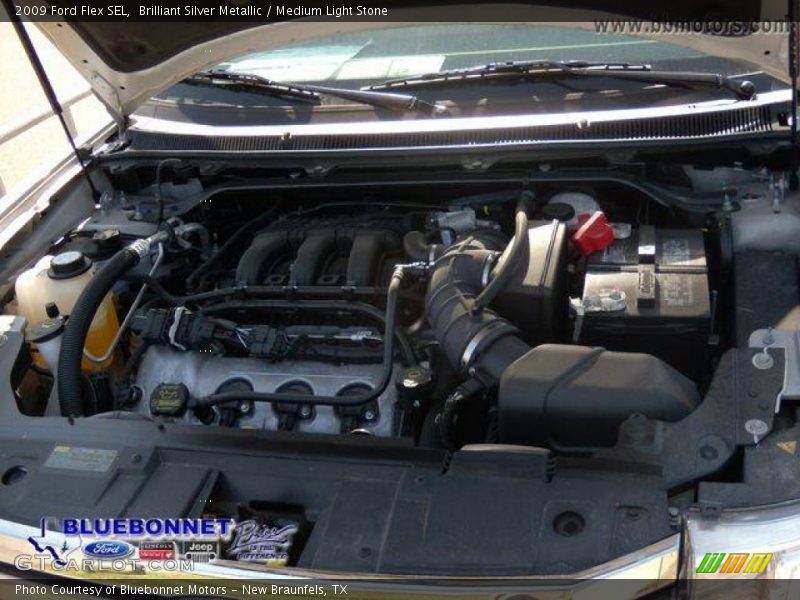 Brilliant Silver Metallic / Medium Light Stone 2009 Ford Flex SEL