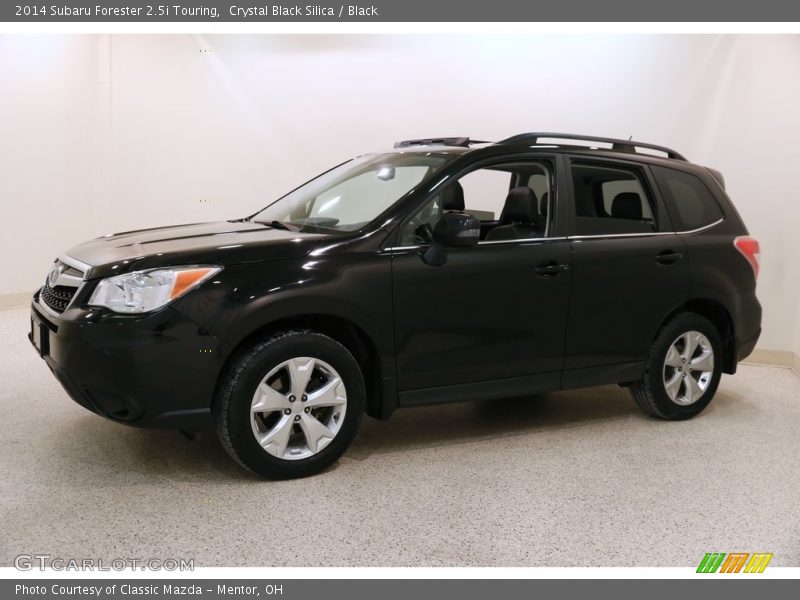 Crystal Black Silica / Black 2014 Subaru Forester 2.5i Touring