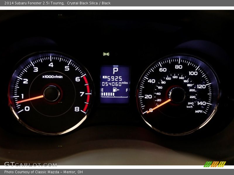 Crystal Black Silica / Black 2014 Subaru Forester 2.5i Touring