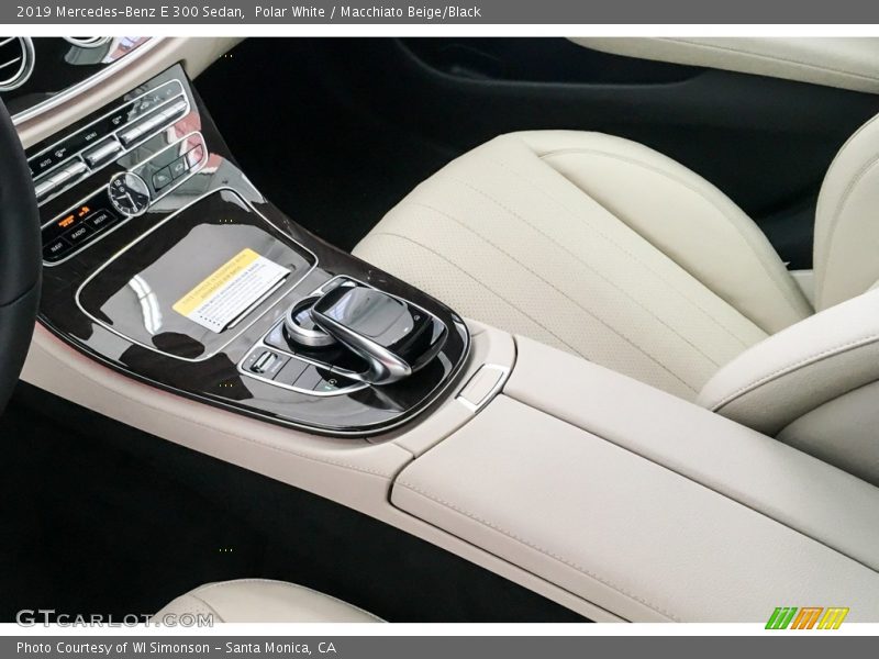 Polar White / Macchiato Beige/Black 2019 Mercedes-Benz E 300 Sedan