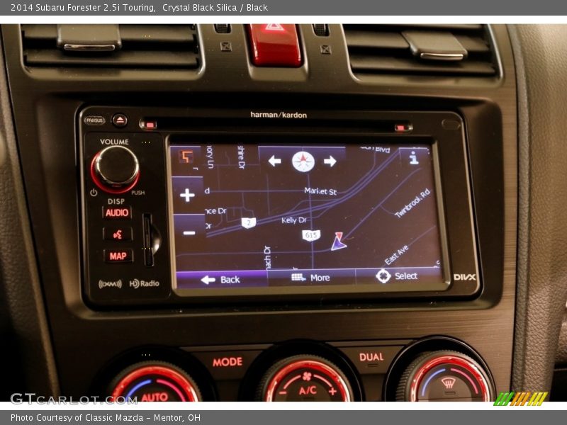 Crystal Black Silica / Black 2014 Subaru Forester 2.5i Touring