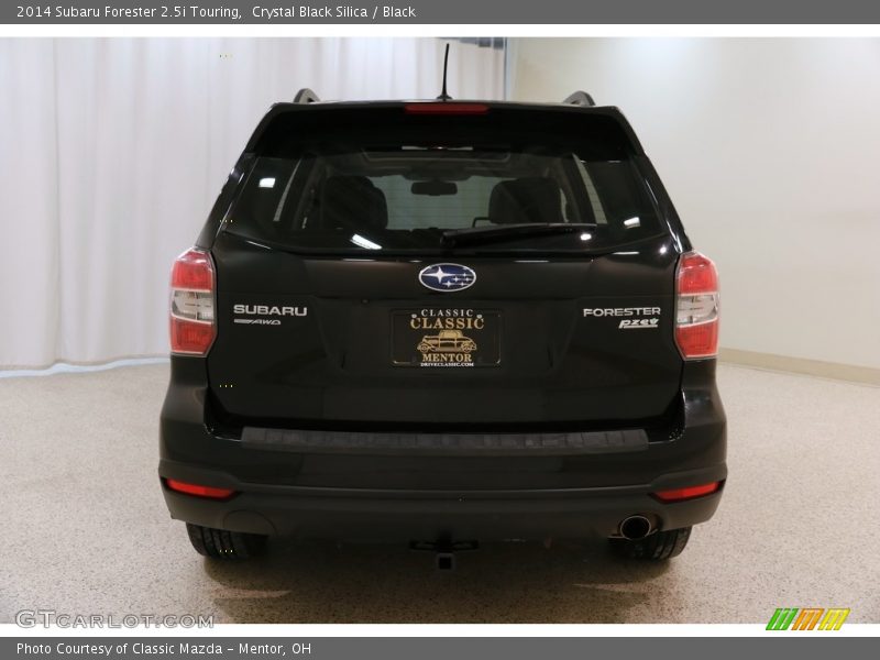 Crystal Black Silica / Black 2014 Subaru Forester 2.5i Touring