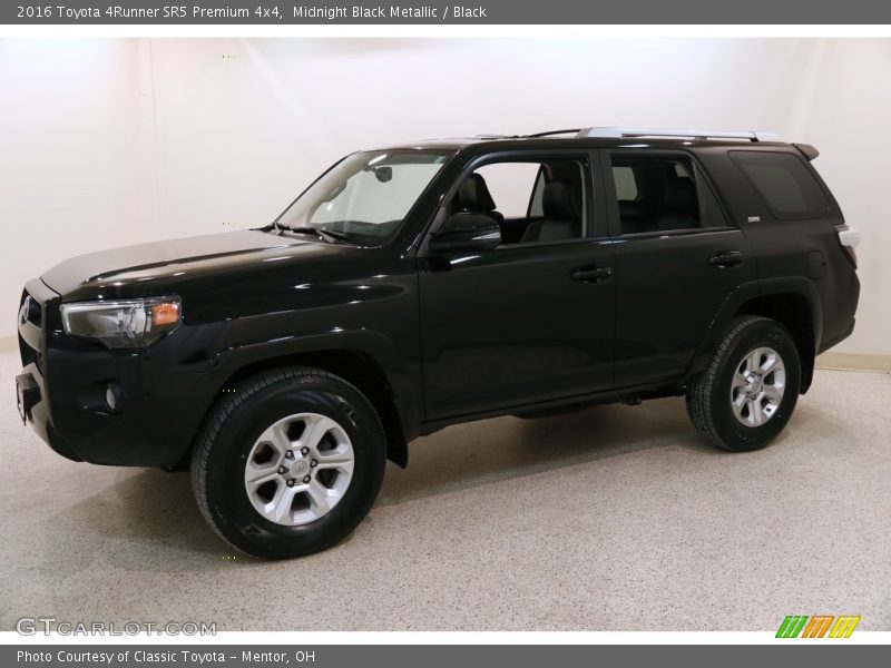 Midnight Black Metallic / Black 2016 Toyota 4Runner SR5 Premium 4x4