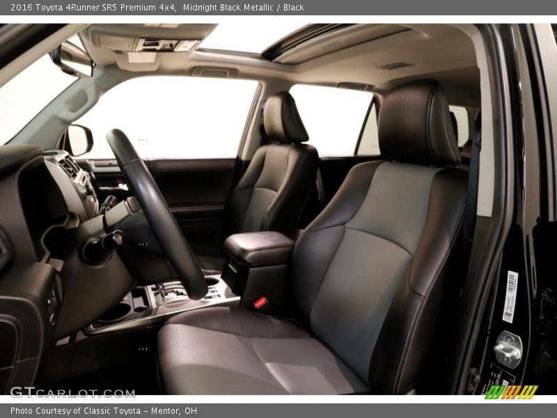Midnight Black Metallic / Black 2016 Toyota 4Runner SR5 Premium 4x4