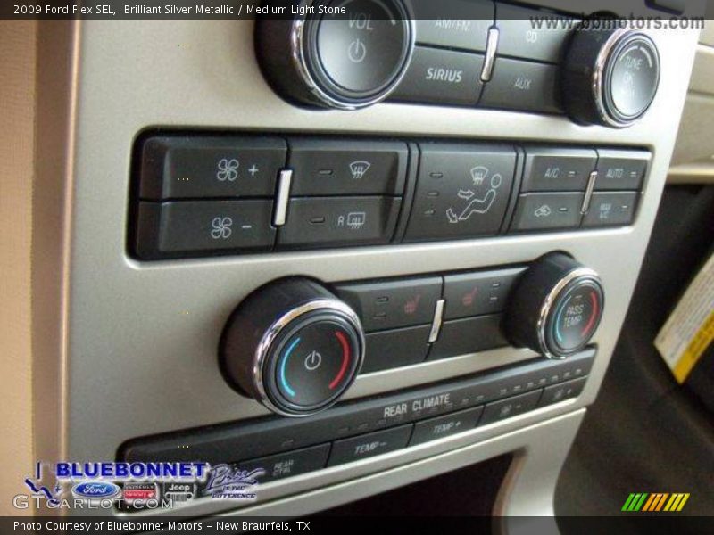 Brilliant Silver Metallic / Medium Light Stone 2009 Ford Flex SEL