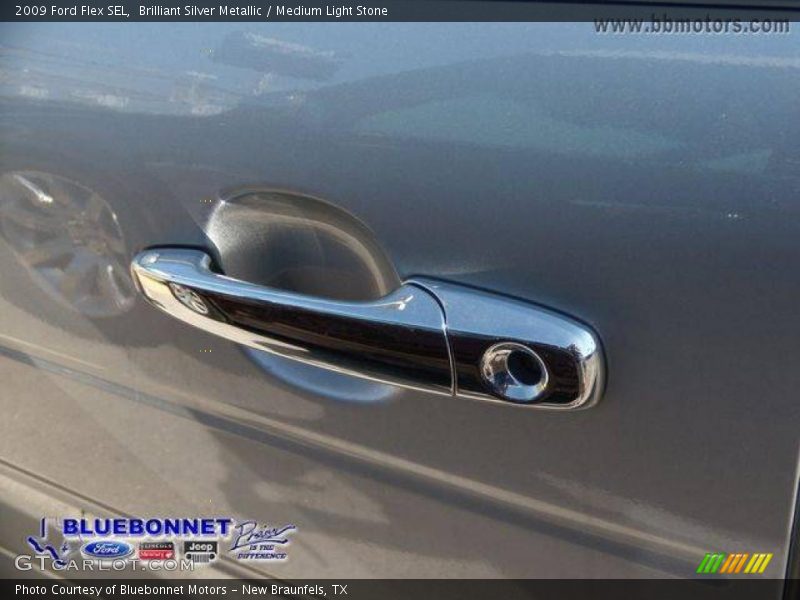 Brilliant Silver Metallic / Medium Light Stone 2009 Ford Flex SEL