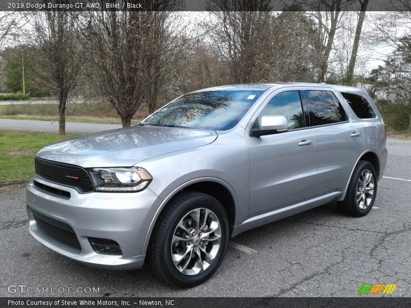 Billet / Black 2019 Dodge Durango GT AWD
