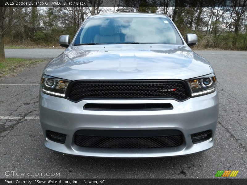 Billet / Black 2019 Dodge Durango GT AWD