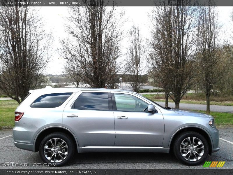 Billet / Black 2019 Dodge Durango GT AWD