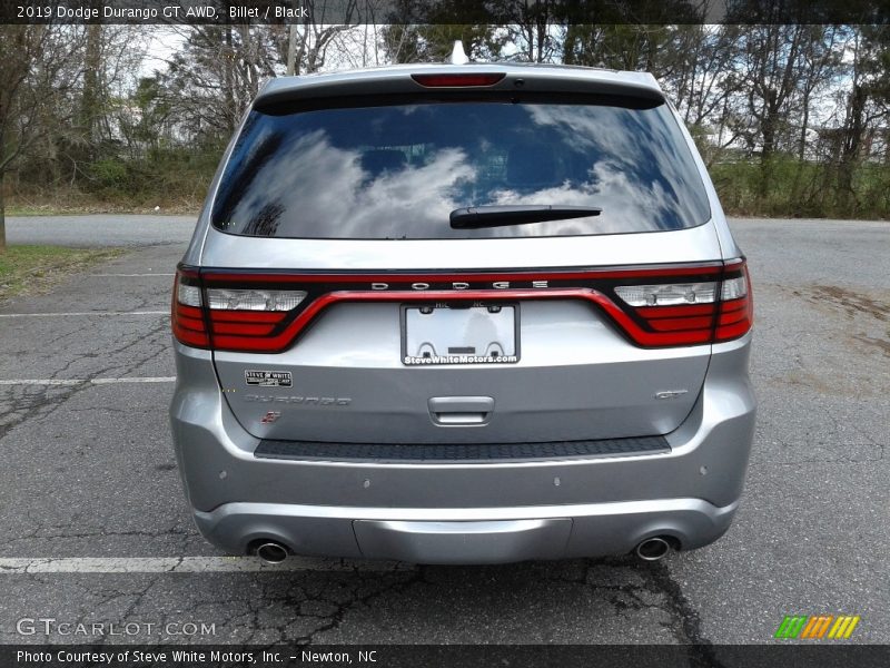 Billet / Black 2019 Dodge Durango GT AWD