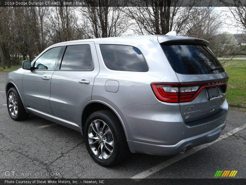 Billet / Black 2019 Dodge Durango GT AWD