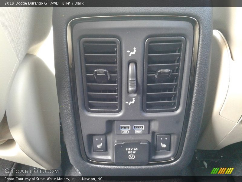 Billet / Black 2019 Dodge Durango GT AWD