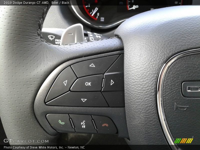 Billet / Black 2019 Dodge Durango GT AWD