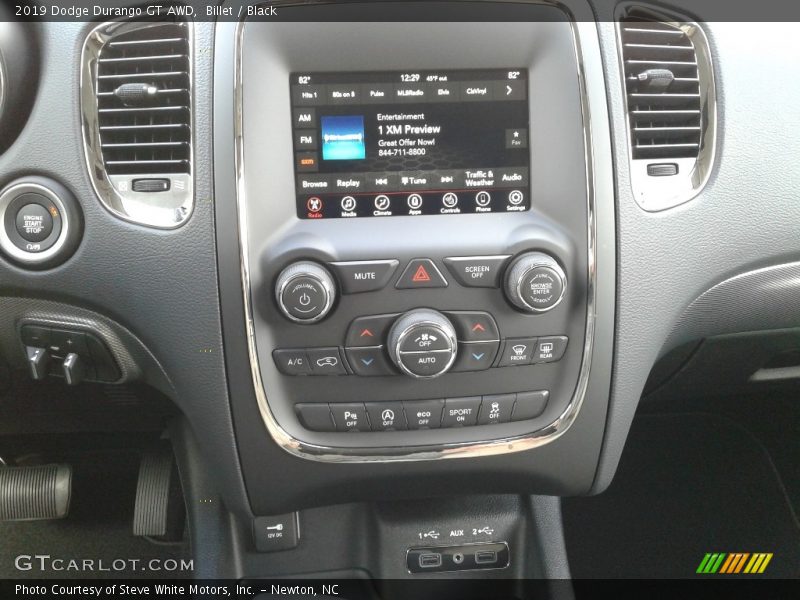 Billet / Black 2019 Dodge Durango GT AWD