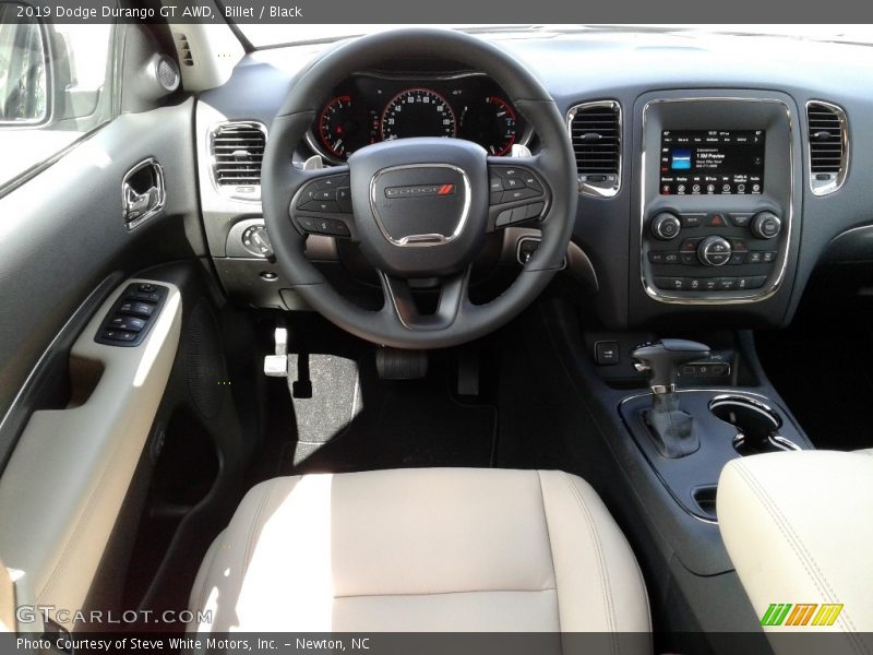 Billet / Black 2019 Dodge Durango GT AWD