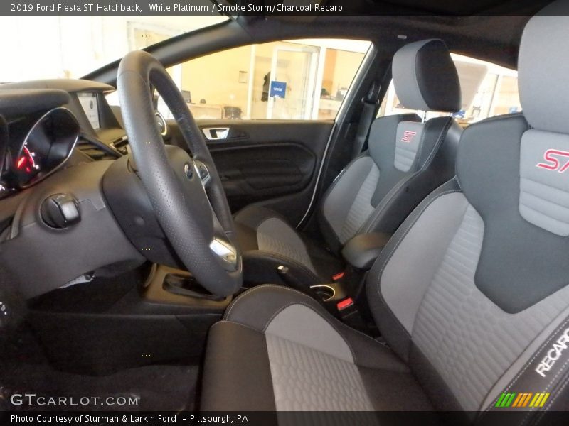  2019 Fiesta ST Hatchback Smoke Storm/Charcoal Recaro Interior