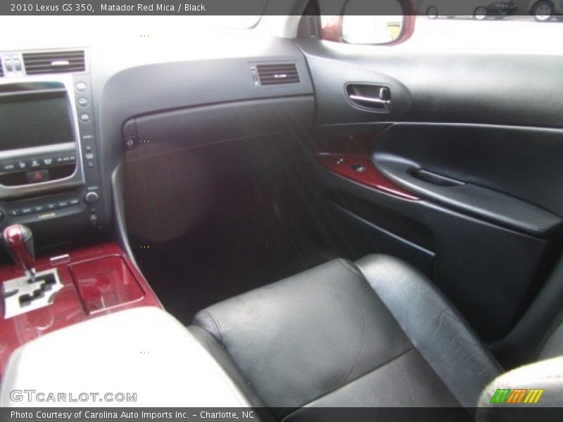 Matador Red Mica / Black 2010 Lexus GS 350