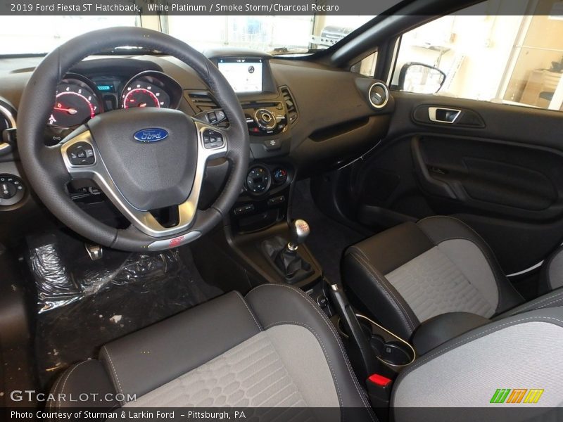  2019 Fiesta ST Hatchback Smoke Storm/Charcoal Recaro Interior