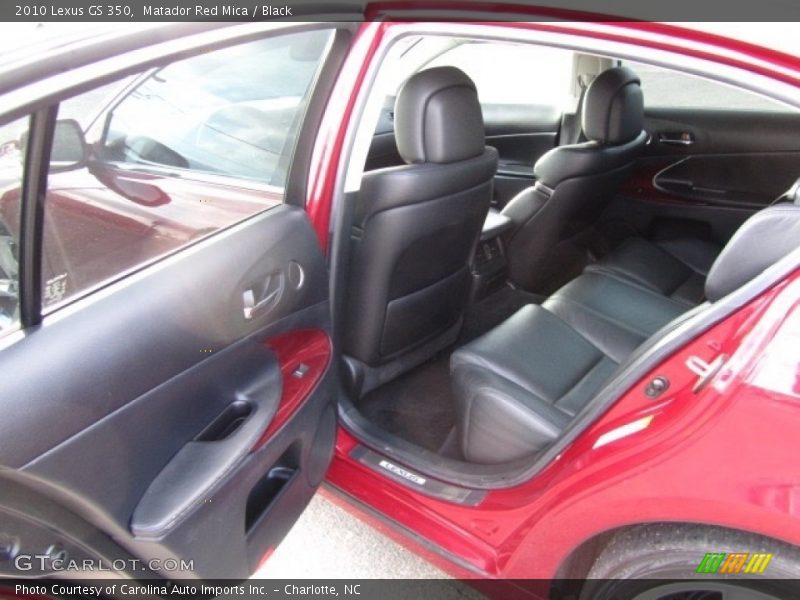 Matador Red Mica / Black 2010 Lexus GS 350