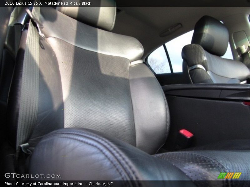 Matador Red Mica / Black 2010 Lexus GS 350