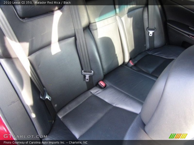 Matador Red Mica / Black 2010 Lexus GS 350