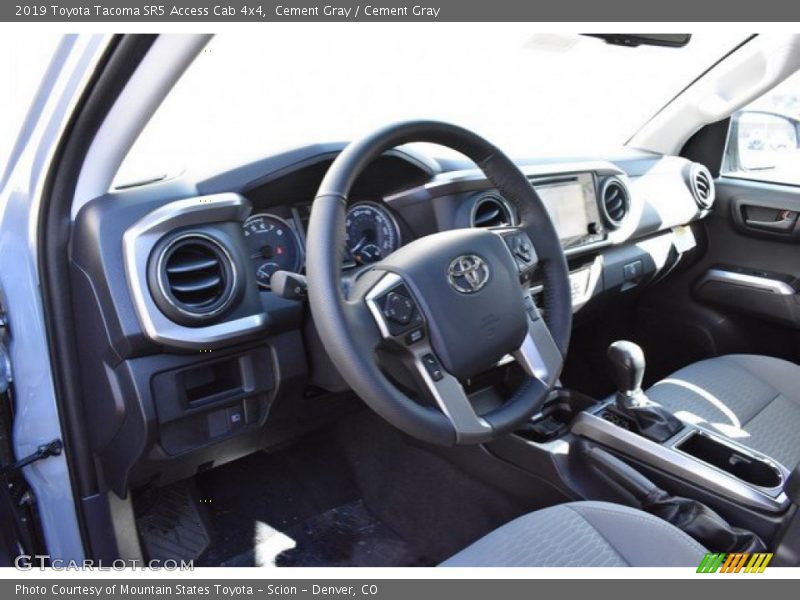 Cement Gray / Cement Gray 2019 Toyota Tacoma SR5 Access Cab 4x4