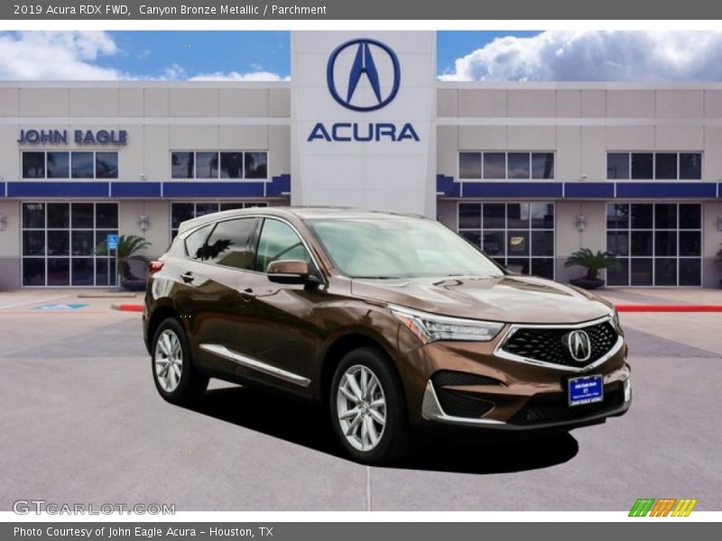 Canyon Bronze Metallic / Parchment 2019 Acura RDX FWD