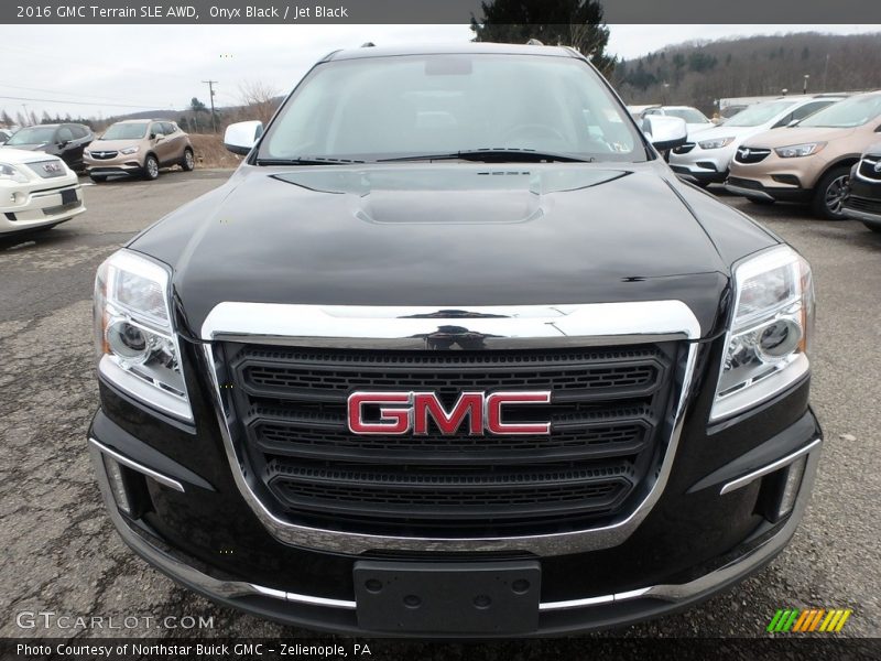 Onyx Black / Jet Black 2016 GMC Terrain SLE AWD