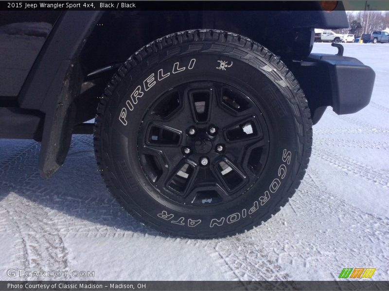 Black / Black 2015 Jeep Wrangler Sport 4x4