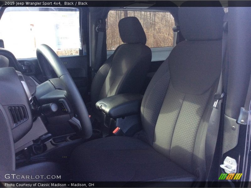 Black / Black 2015 Jeep Wrangler Sport 4x4