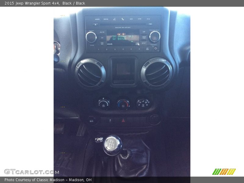 Black / Black 2015 Jeep Wrangler Sport 4x4