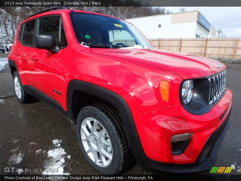 Colorado Red / Black 2019 Jeep Renegade Sport 4x4