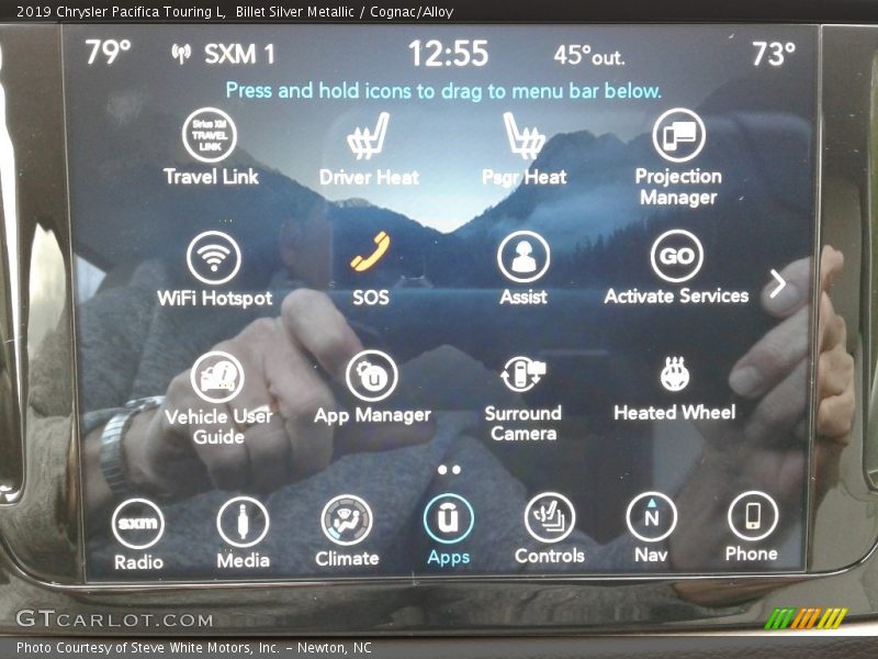 Billet Silver Metallic / Cognac/Alloy 2019 Chrysler Pacifica Touring L